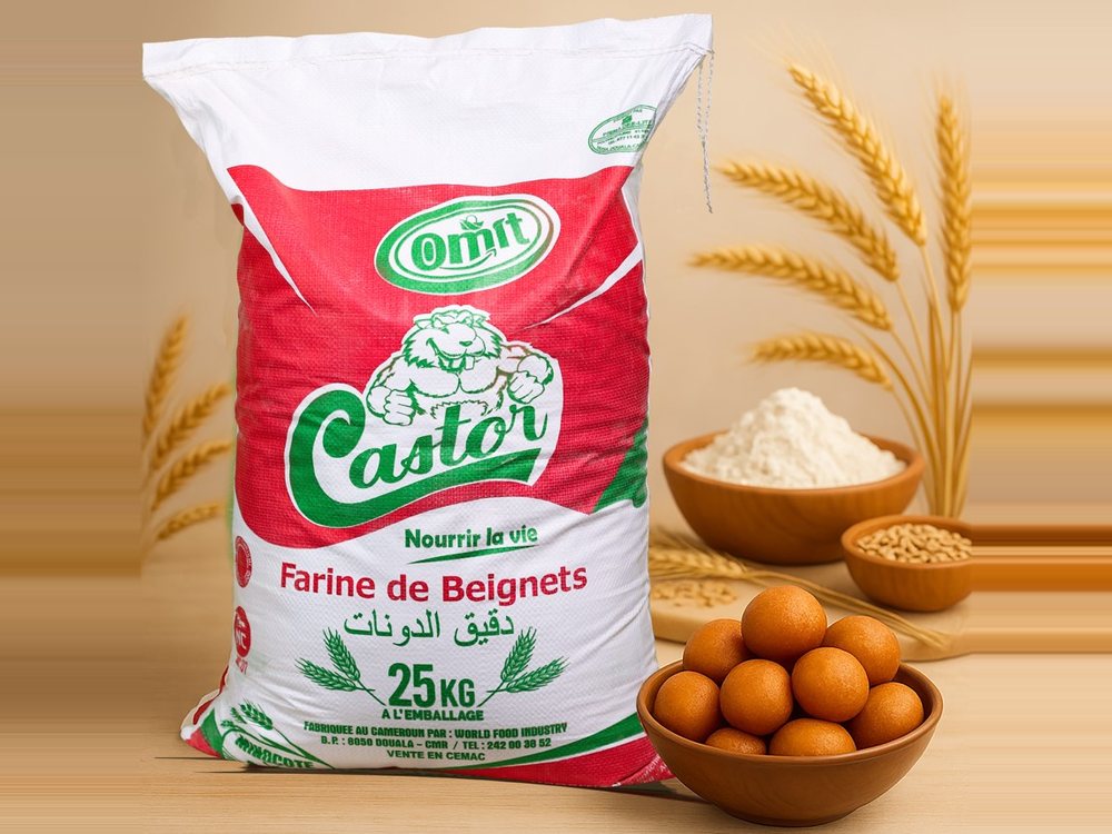 Sac de farine pour beignets Castor 25 kg
